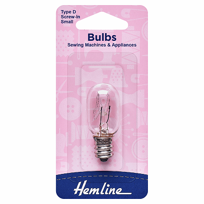 H131.S Sewing Machine Bulb: Screw-In: Small